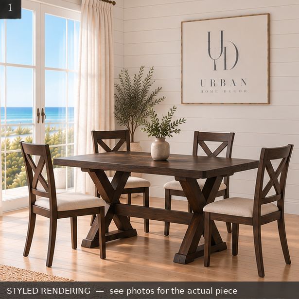 STYLED RENDERING — Coastal daylight — see photos for the actual piece
