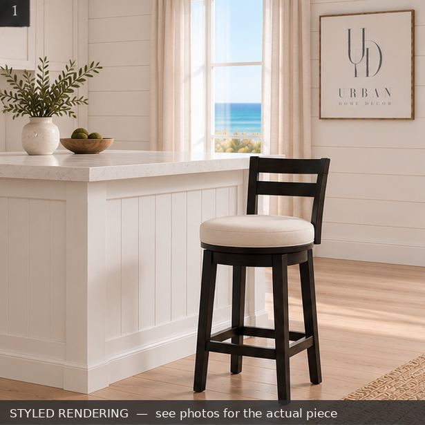STYLED RENDERING — Coastal daylight — see photos for the actual piece