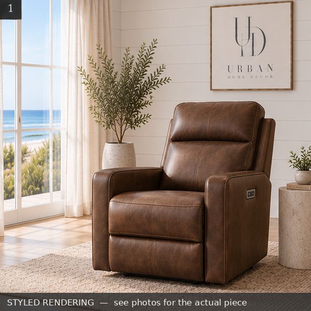 STYLED RENDERING — Coastal daylight — see photos for the actual piece