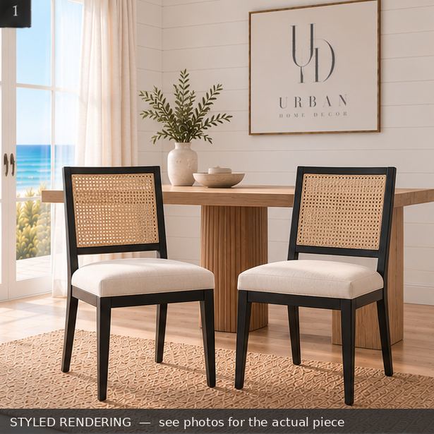 STYLED RENDERING — Coastal daylight — see photos for the actual piece