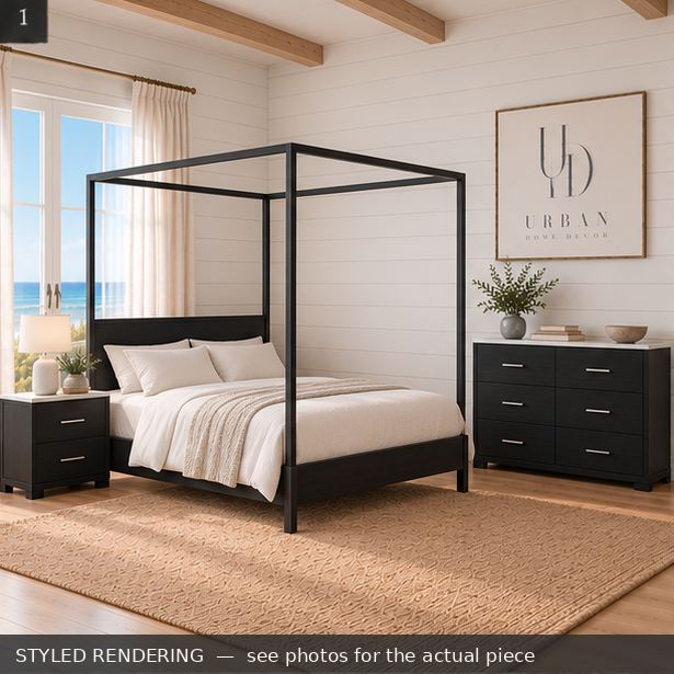 STYLED RENDERING — Coastal daylight — see photos for the actual piece